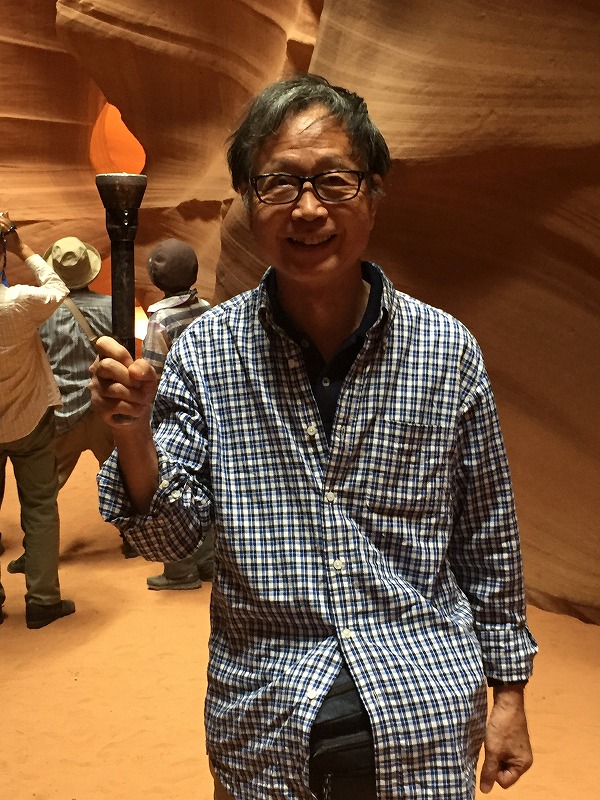 アンテロープキャニオンは不思議なポイント