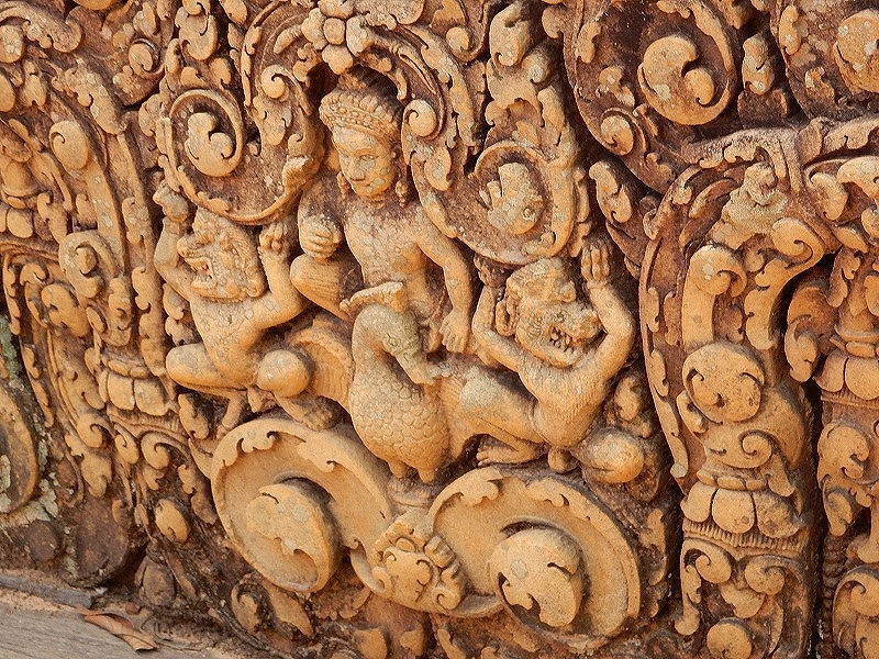 タ・ブローム寺院は見どころたくさん