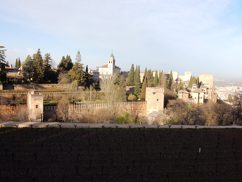 アルハンブラ宮殿と白壁の町ミハスは美しい