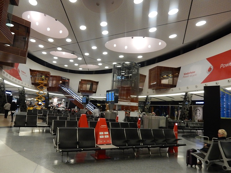 リスボンからの帰路（ミューヘン空港にて）