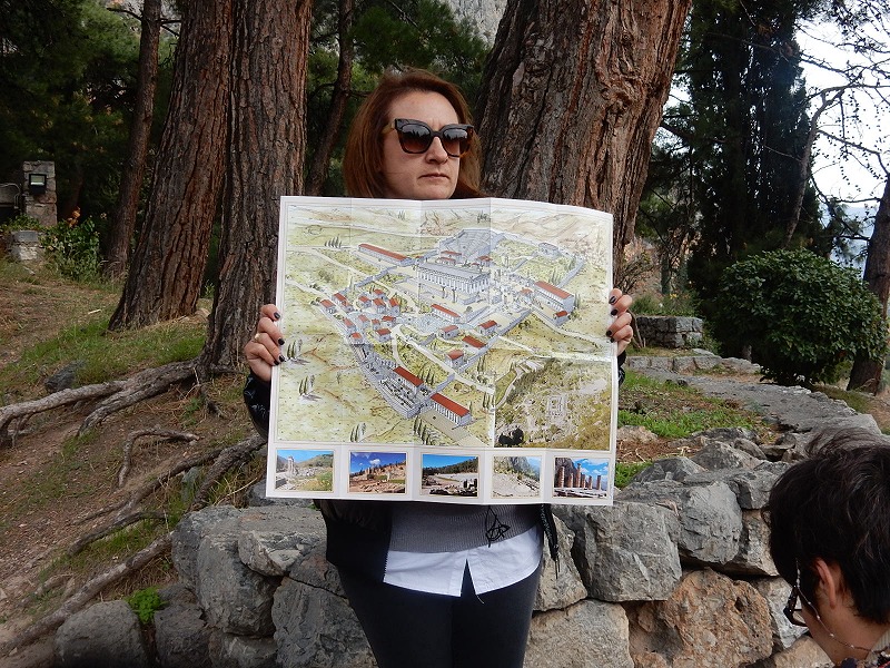 古代ギリシャ神話で知られているアポロンの里デルファイ