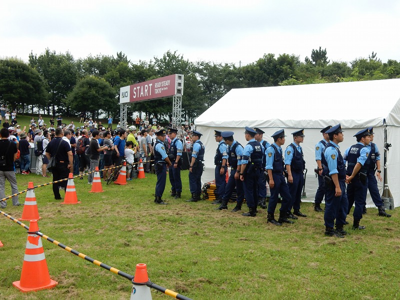オリンピック1年前　自転車競技テストラン